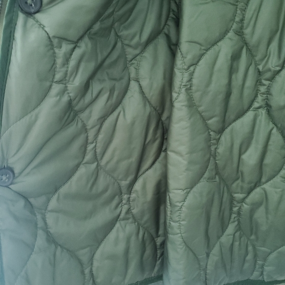 Zara oversized double layer camo army inspired jacket - Picture 10 of 15